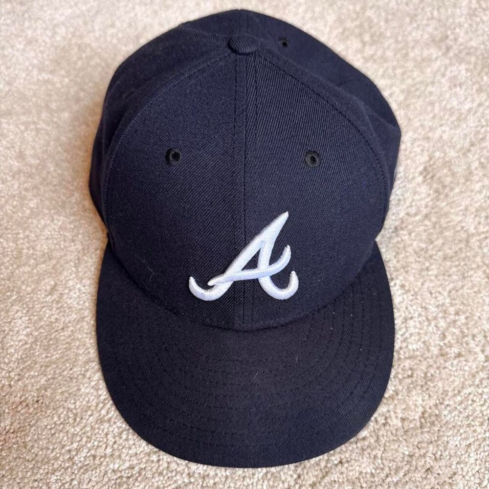 Mlb Men's Navy and Black Hat